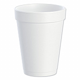 Foam Drink Cups, 14 oz, White, 1,000/Carton (14J16)