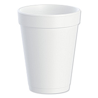 Foam Drink Cups, 14 oz, White, 1,000/Carton (14J16)
