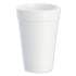 Dart Foam Drink Cups, 16 oz, White, 25/Bag, 40 Bags/Carton (16J16)
