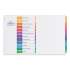 Avery Customizable TOC Ready Index Multicolor Dividers, 12-Tab, 11 x 17 (11149)