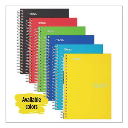 Five Star Wirebound Notebook, 1 Subject, Medium/College Rule, Randomly Assorted Covers, 7 x 4.38, 100 Sheets (45484)