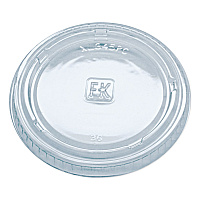 Portion Cup Lids, Fits 3.25 oz to 5.5 oz Portion Cups, Plastic, Clear, 2,500/Carton (XL345PC)