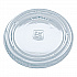 Portion Cup Lids, Fits 3.25 oz to 5.5 oz Portion Cups, Plastic, Clear, 2,500/Carton (XL345PC)