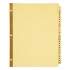 Avery Preprinted Laminated Tab Dividers w/Gold Reinforced Binding Edge, 25-Tab, Letter (11306)