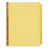 Avery Preprinted Laminated Tab Dividers w/Gold Reinforced Binding Edge, 31-Tab, Letter (11308)