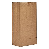 Grocery Paper Bags, 8# Size, 35# Basis Weight, 6" x 3.88" x 12.5", Kraft, 2,000/Bundle (GK8)