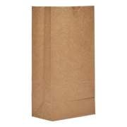 General Grocery Paper Bags, 50 lbs Capacity, #8, 6.13"w x 4.13"d x 12.44"h, Kraft, 500 Bags (GH8500)