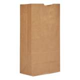 General Grocery Paper Bags, 20 lbs Capacity, #20, 8.25"w x 5.94"d x 16.13"h, Kraft, 500 Bags (GK20500)