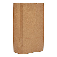 Grocery Paper Bags, 12# Size, 40# Basis Weight, 7" x 4.38" x 13.75", Kraft, 1,000/Bundle (GK12)