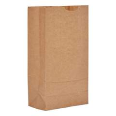General Grocery Paper Bags, 35 lbs Capacity, #10, 6.31"w x 4.19"d x 13.38"h, Kraft, 500 Bags (GK10500)