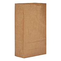 Grocery Paper Bags, 6# Size, 35# Basis Weight, 5.88" x 3.63" x 11", Kraft, 2,000/Bundle (GK6)