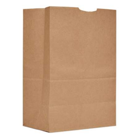 General Grocery Paper Bags, 52 lbs Capacity, 1/6 BBL, 12"w x 7"d x 17"h, Kraft, 500 Bags (SK1652)