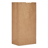Grocery Paper Bags, 4# Size, Extra-Heavy-Duty, 50# Basis Weight, 5" x 3.13" x 9.88", Kraft, 500/Bundle (GX4500)