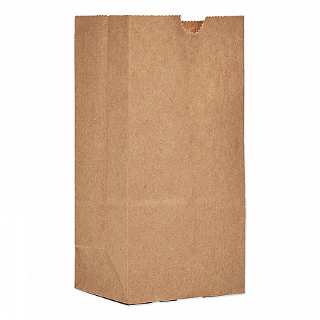 Grocery Paper Bags, 1# Size, 30# Basis Weight, 3.5