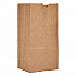 Grocery Paper Bags, 1# Size, 30# Basis Weight, 3.5