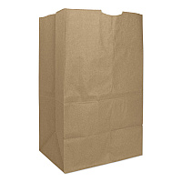 Grocery Paper Bags, 20# Squat Size, Extra-Heavy-Duty, 60# Basis Weight, 8.13" x 5.88" x 12.5", Kraft, 500/Bundle (GX2060S)