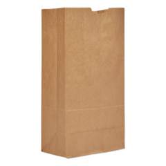 General Grocery Paper Bags, 50 lbs Capacity, #20, 8.25"w x 5.94"d x 16.13"h, Kraft, 500 Bags (GH20)