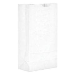 General GROCERY PAPER BAGS, 35 LBS CAPACITY, #10, 6.31"W X 4.19"D X 12.38"H, WHITE, 2,000 BAGS (GW10)