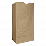 Grocery Paper Bags, 16# Size, Heavy-Duty, 50# Basis Weight, 7.75" x 4.75" x 16", Kraft, 500/Bundle (GH16)