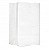 Grocery Paper Bags, 20# Squat Size, 40# Basis Weight, 8.13