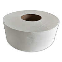 JRT Jumbo-Junior Bath Tissue, 2-Ply, 3.1" x 1,000 ft, White, 12 Rolls/Carton (1516)