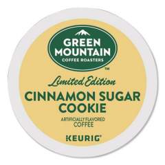 Green Mountain Coffee Cinnamon Sugar Cookie Coffee K-Cups, 24/Box (5814)