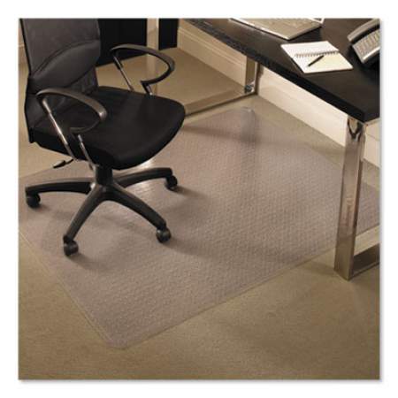 ES Robbins EverLife Chair Mats for Medium Pile Carpet, Rectangular, 46 x 60, Clear (122371)