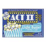 Act II Microwave Popcorn, Light Butter, 2.75 oz Bag, 36/Carton (342709)