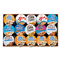 Breakfast Cereal - Single Serve, Classic Assortment, 2.1 oz Cup, 60/Carton (12609)