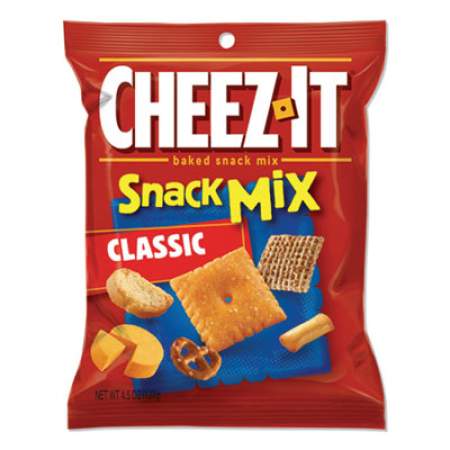 Sunshine Cheez-it Baked Snack Mix, Classic Cheese, 4.5 oz Bag, 6/Pack (2758800)