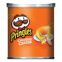 Pringles Potato Crisps, Cheddar Cheese, 1.41 oz Can, 36/Box (1170390)