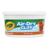 Crayola Air-Dry Clay, Terra Cotta, 2.5 lbs (575064)