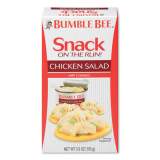 Bumble Bee Snack on the Run Chicken Salad with Crackers, 3.5 oz Pack, 12/Carton (684686)