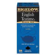 Bigelow English Teatime Black Tea, 0.08 oz Tea Bag, 28/Box (RCB003451)