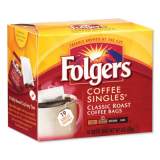 Folgers Coffee Filter Packs, Classic Roast, 0.16 oz, 19/Pack (402701)