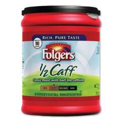 Folgers Coffee, Half Caff, 10.8 oz Canister (1667729)