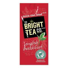 The Bright Tea Co. Tea Freshpack Pods, English Breakfast, 0.1 oz, 100/Carton (1952560)