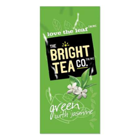 The Bright Tea Co. Tea Freshpack Pods, Green with Jasmine, 0.03 oz, 100/Carton (1952565)