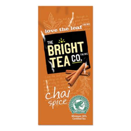The Bright Tea Co. Tea Freshpack Pods, Chai Spice, 0.09 oz, 100/Carton (1952567)