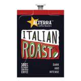 ALTERRA Coffee Freshpack Pods, Italian Roast, Dark Roast, 0.23 oz, 100/Carton (MDRA186)