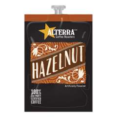 ALTERRA Coffee Freshpack Pods, Hazelnut, Medium Roast, 0.23 oz, 100/Carton (1952579)