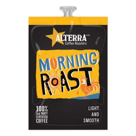 ALTERRA Coffee Freshpack Pods, Morning Roast, Light Roast, 0.2 oz, 100/Carton (1952582)