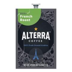 ALTERRA Coffee Freshpack Pods, French Roast Decaf, Dark Roast, 0.25 oz, 100/Carton (2434690)