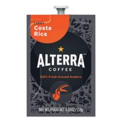 ALTERRA Coffee Freshpack Pods, Costa Rica, Light Roast, 0.25 oz, 100/Carton (2434691)