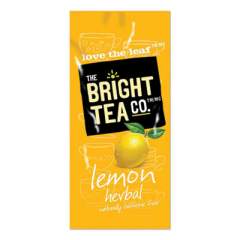 The Bright Tea Co. Tea Freshpack Pods, Lemon Herbal, 0.1 oz, 100/Carton (2434699)