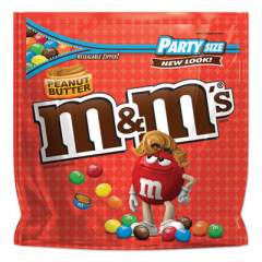 M & M's Chocolate Candies, Peanut Butter, 38 oz Resealable Bag (55085)