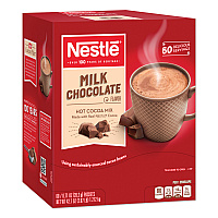 Hot Cocoa Mix, Milk Chocolate, 0.71 oz Packet, 60 Packets/Box (26791)
