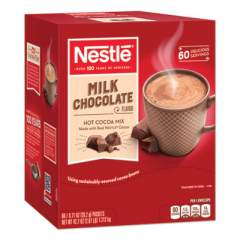 Nestleee Hot Cocoa Mix, Milk Chocolate, 0.71 oz Packet, 60 Packets/Box (24372868)