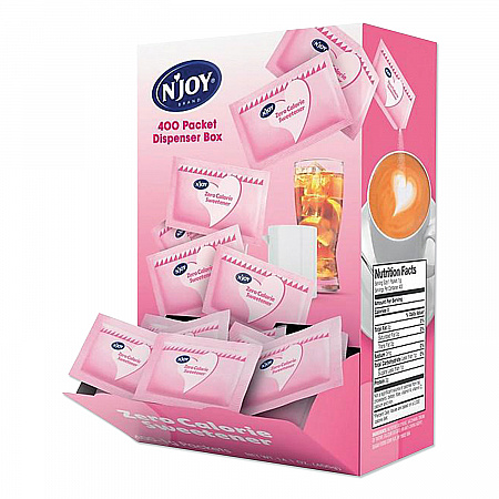 Pink Saccharin Artificial Sweetener, 0.04 oz Packet, 400/Box (83034)