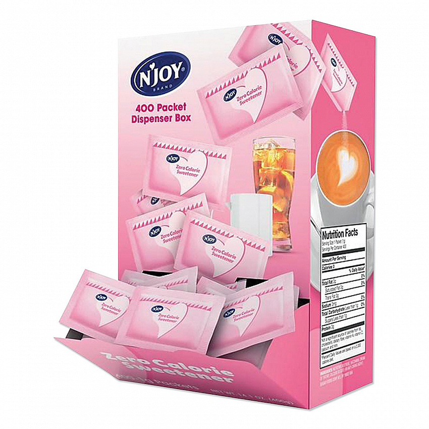 Pink Saccharin Artificial Sweetener, 0.04 oz Packet, 400/Box (83034)